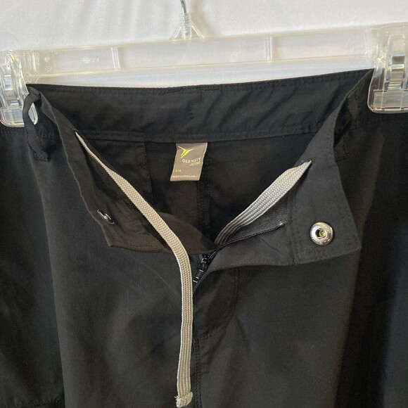 Old Navy Active Shorts Mens Size large Swim Blue Black Trunks 2 Pairs - Picture 5 of 10